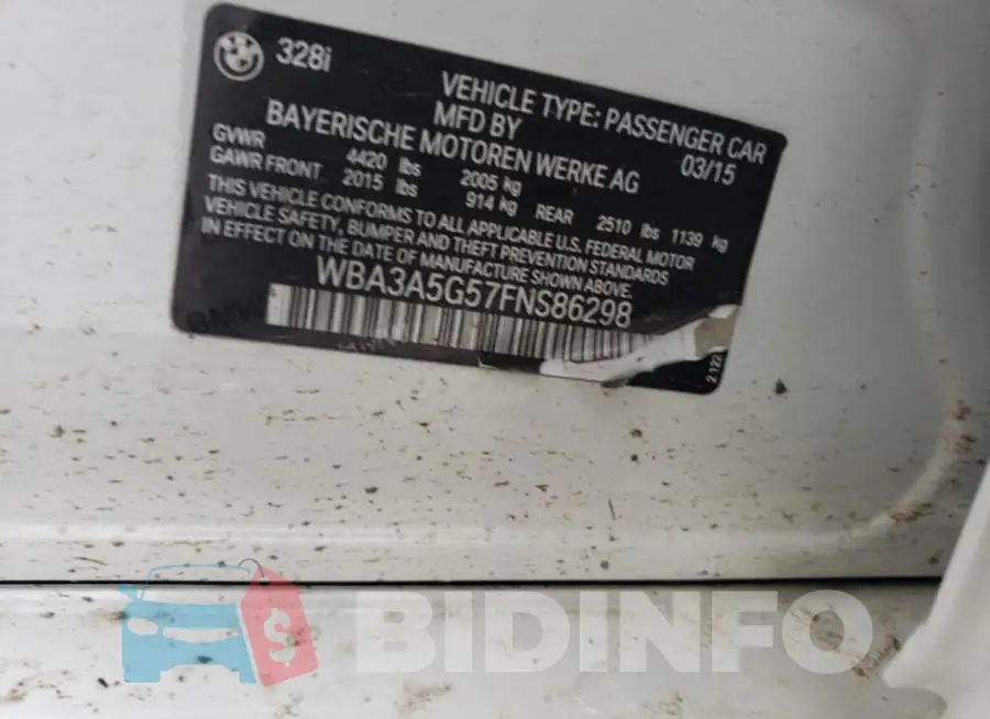 WBA3A5G57FNS86298 Photo# 12