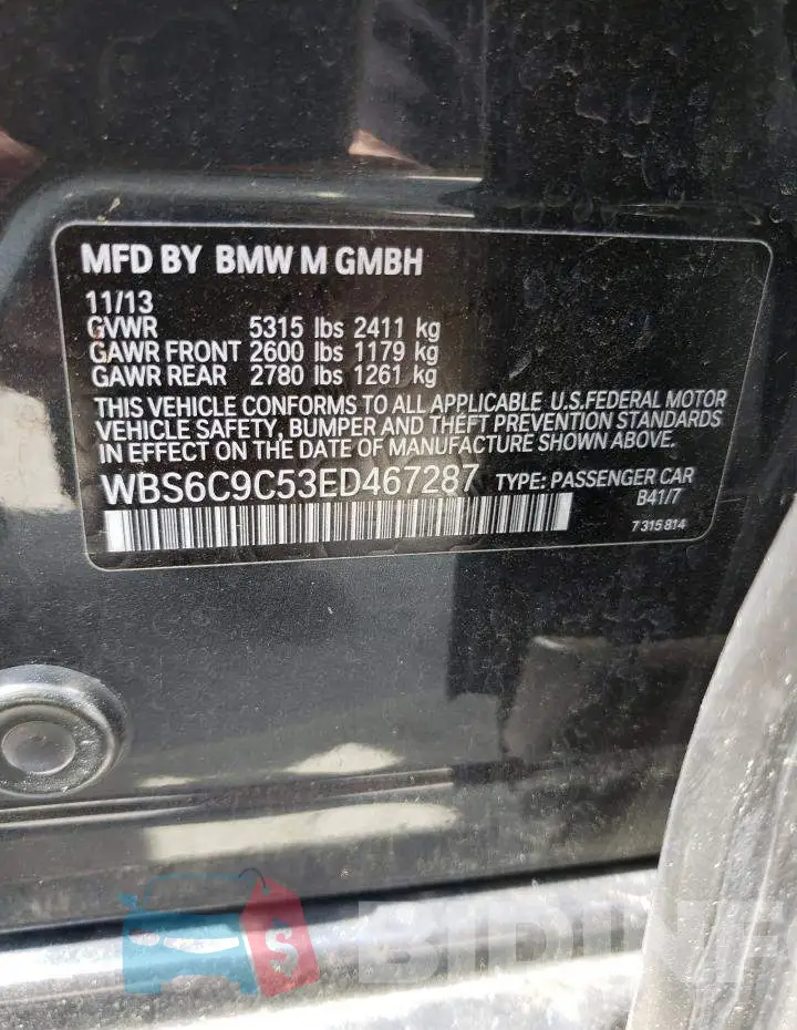 WBS6C9C53ED467287 Photo# 12