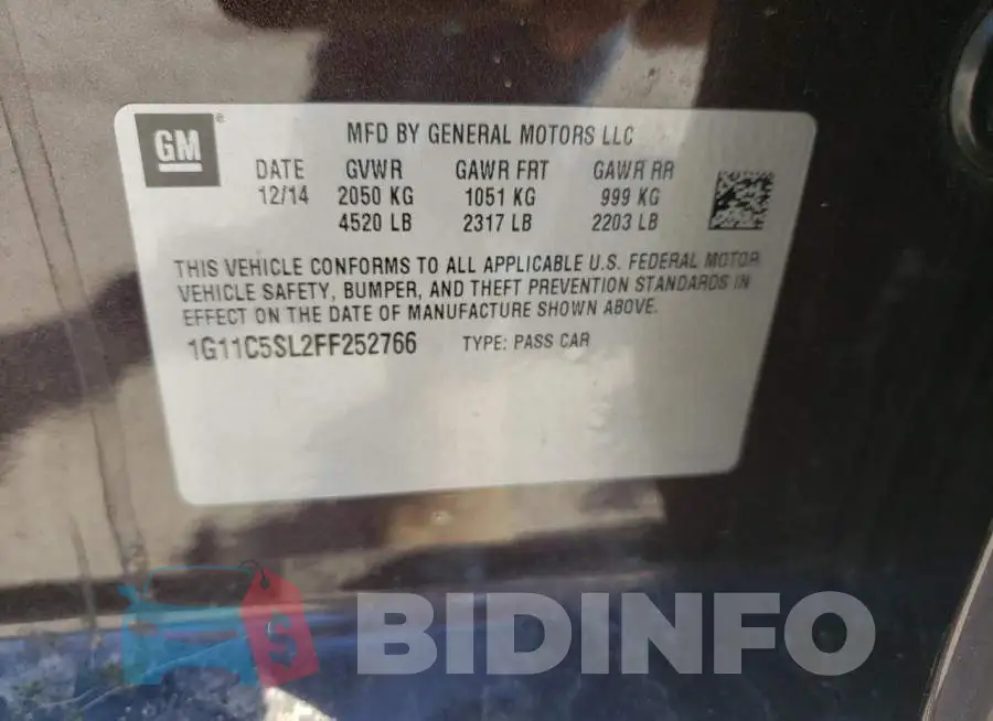1G11C5SL2FF252766 Photo# 12
