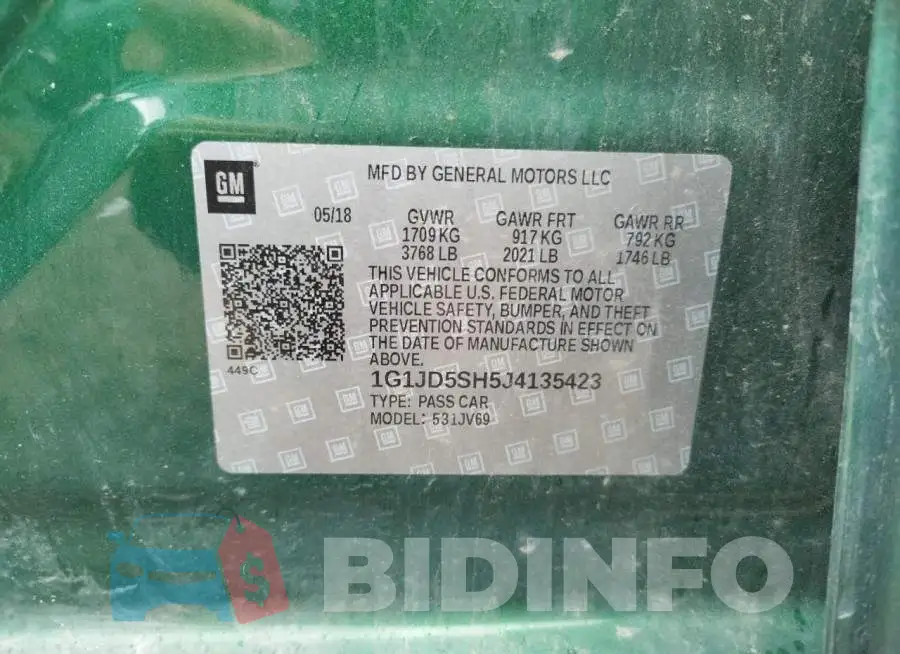 1G1JD5SH5J4135423 Photo# 10