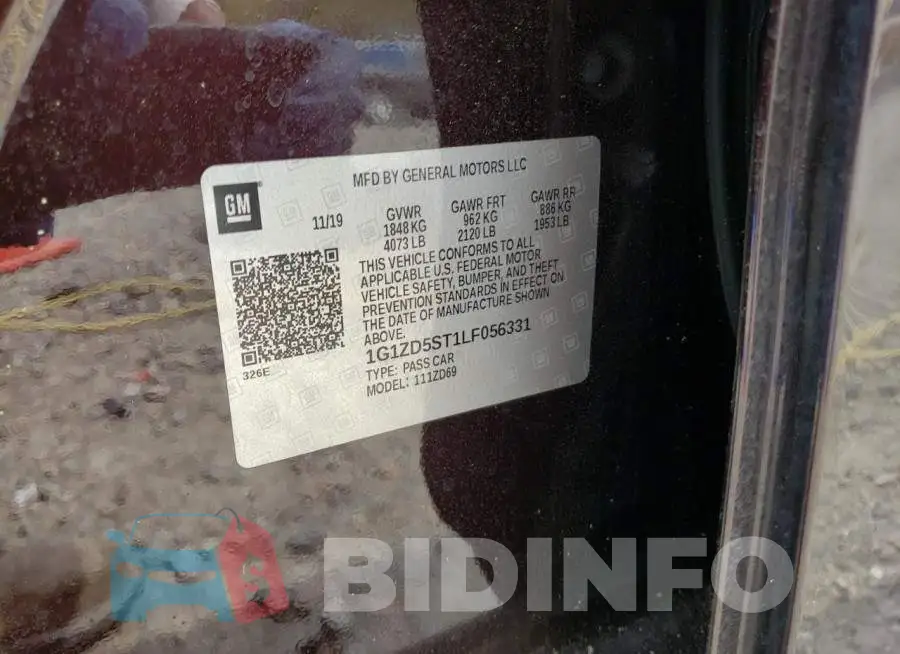 1G1ZD5ST1LF056331 Photo# 12