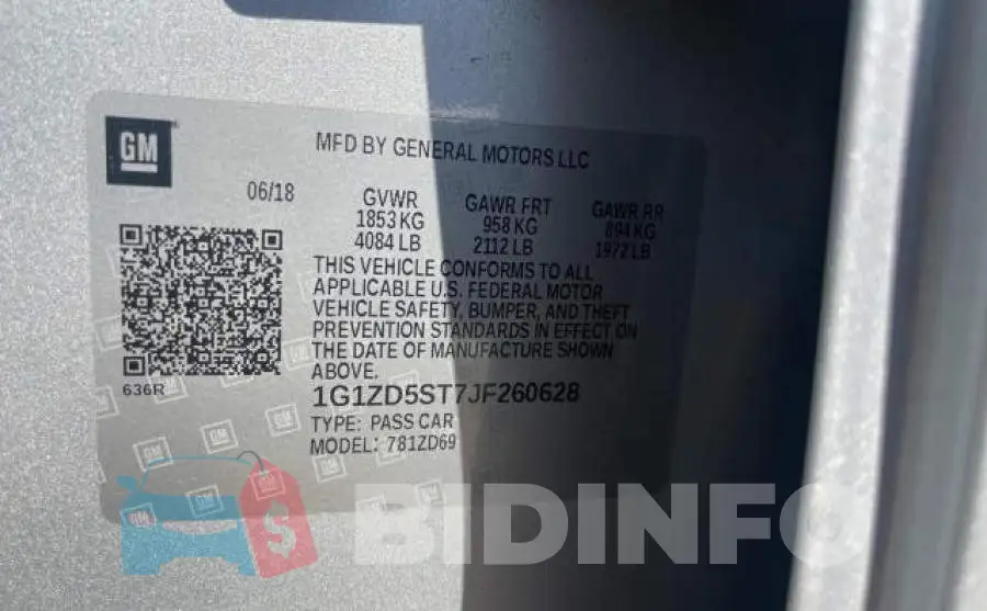 1G1ZD5ST7JF260628 Photo# 10