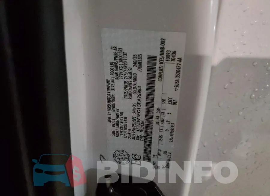 1FTEW1EG1GFA79993 Photo# 12
