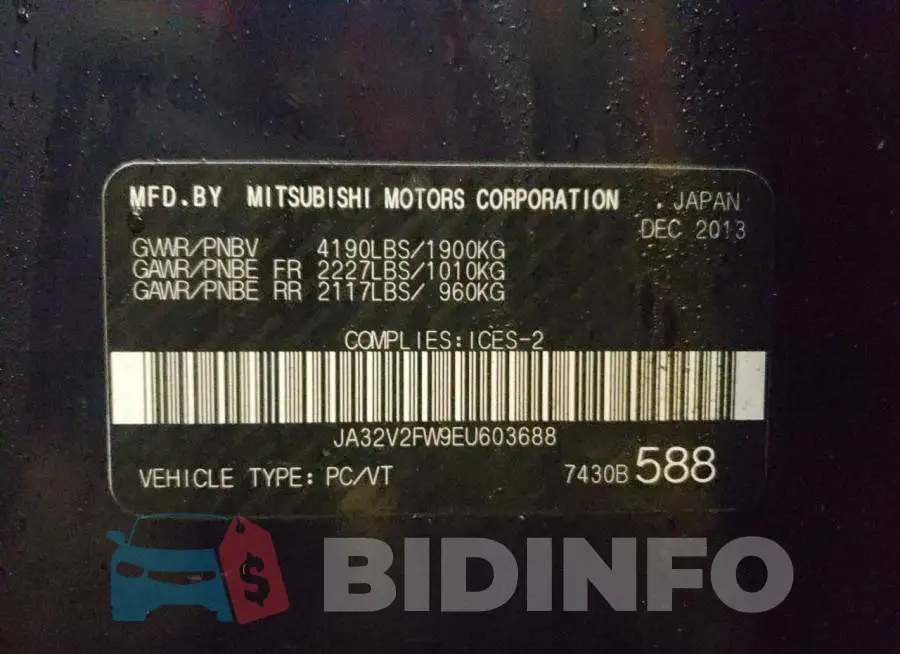 JA32V2FW9EU603688 Photo# 13