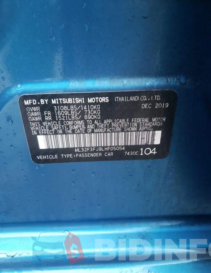 ML32F3FJ9LHF05054 Photo# 12