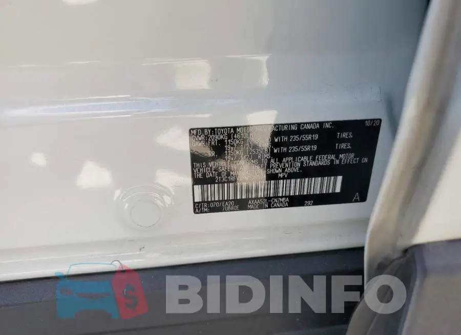 2T3C1RFV2MW108574 Photo# 13