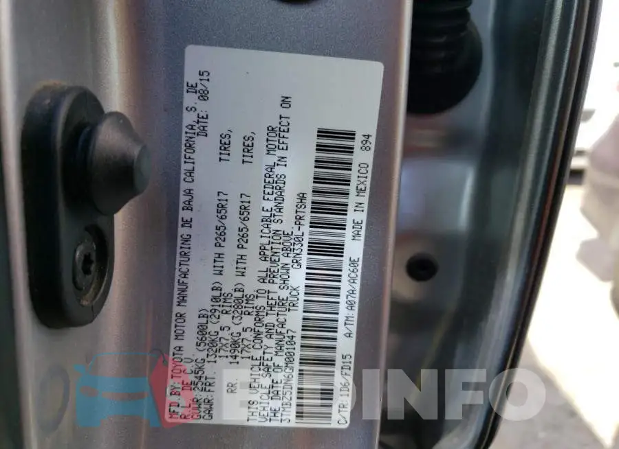3TMBZ5DN6GM001047 Photo# 12