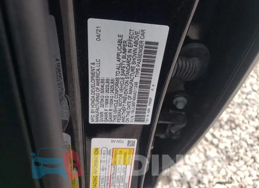 19UUB6F49MA011248 Photo# 12