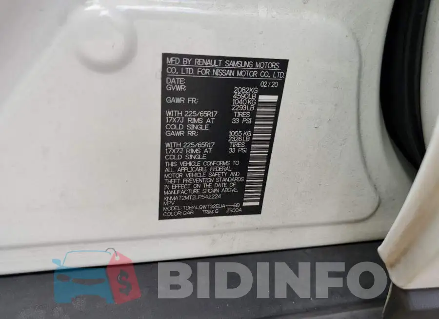 KNMAT2MT2LP542224 Photo# 12