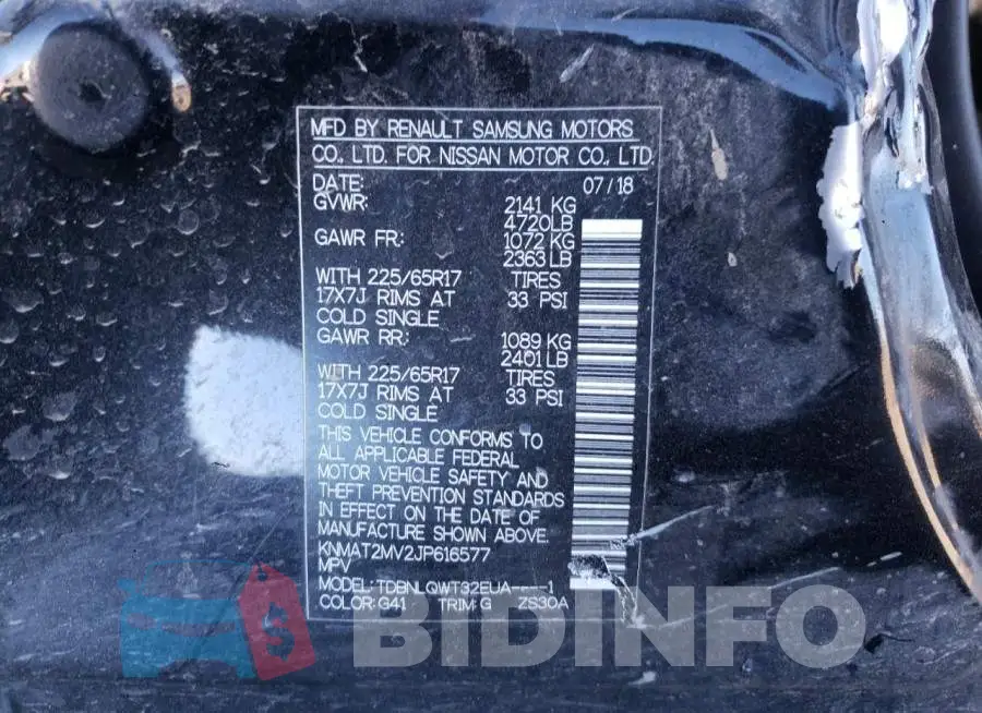 KNMAT2MV2JP616577 Photo# 13