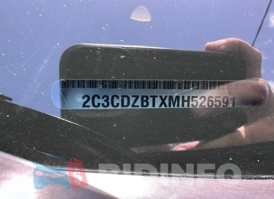 2C3CDZBTXMH526591 Photo# 10