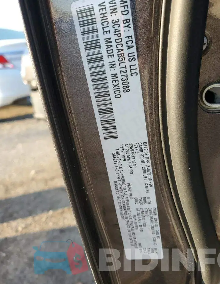 3C4PDCAB5LT273088 Photo# 12