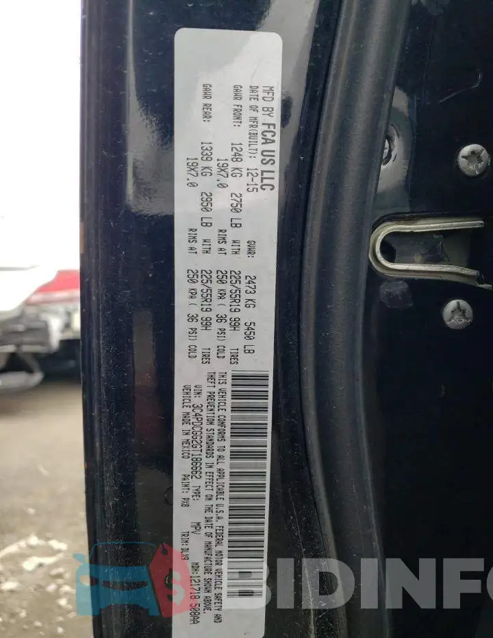 3C4PDCGG2GT186662 Photo# 13