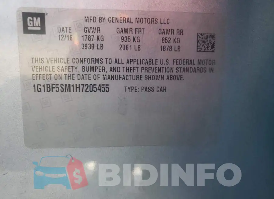 1G1BF5SM1H7205455 Photo# 12