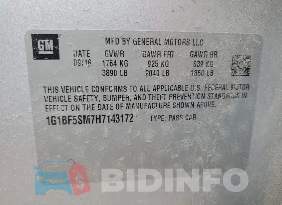 1G1BF5SM7H7143172 Photo# 12