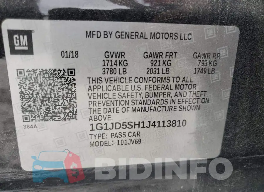 1G1JD5SH1J4113810 Photo# 12