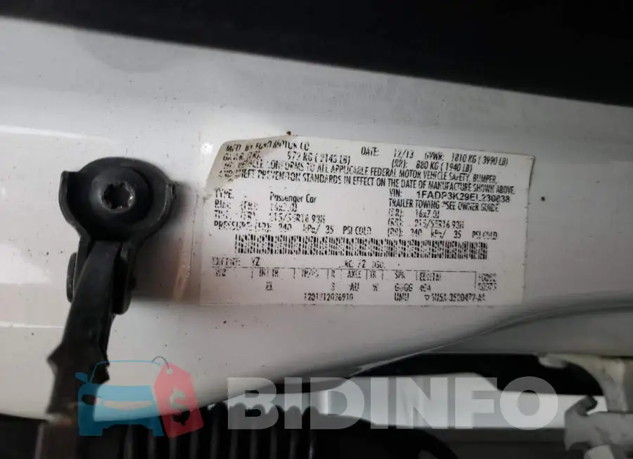 1FADP3K29EL230838 Photo# 12