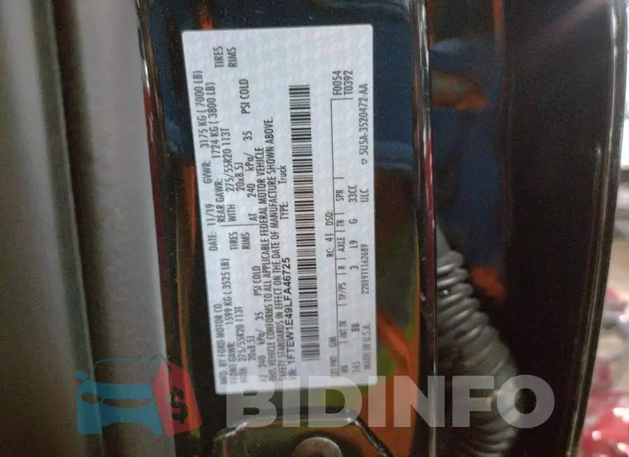 1FTEW1E49LFA46725 Photo# 12