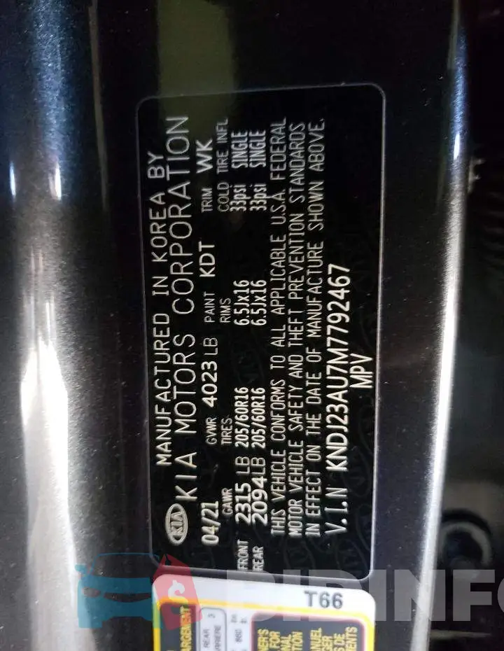 KNDJ23AU7M7792467 Photo# 12
