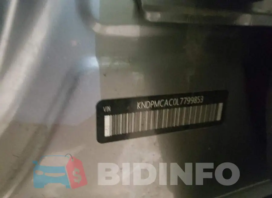 KNDPMCAC0L7799853 Photo# 12