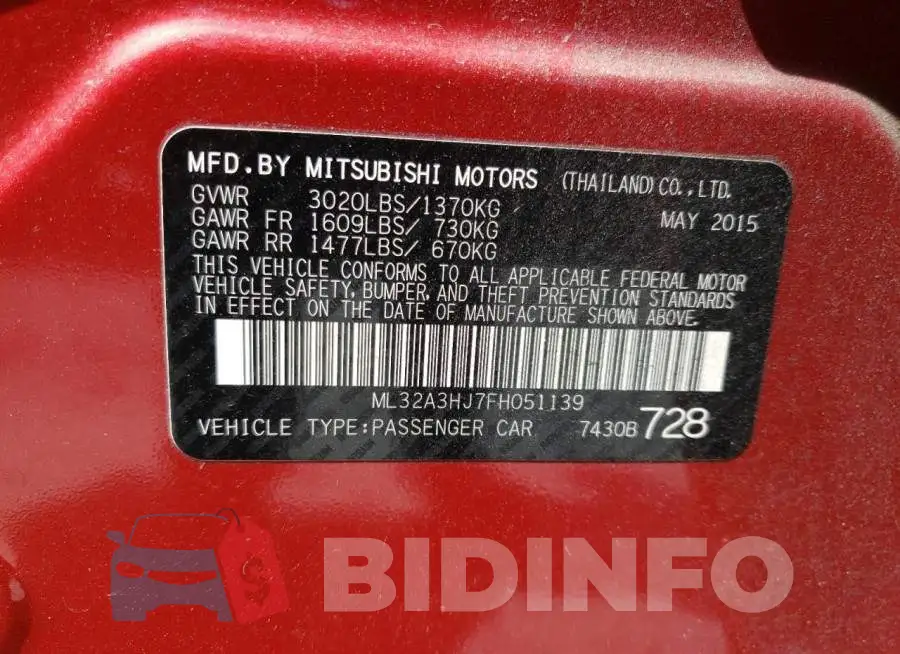 ML32A3HJ7FH051139 Photo# 13