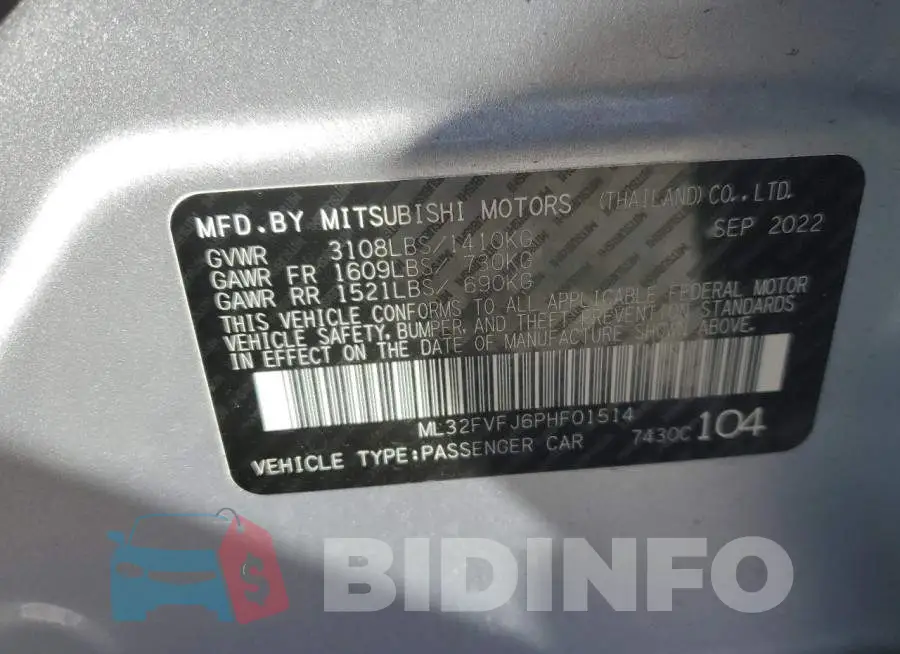 ML32FVFJ6PHF01514 Photo# 12