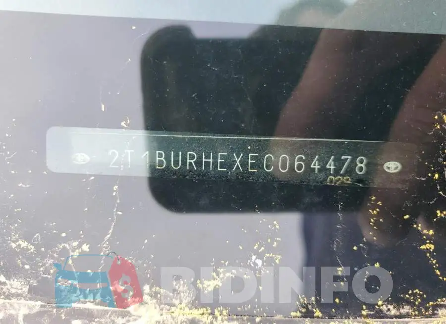 2T1BURHEXEC064478 Photo# 12