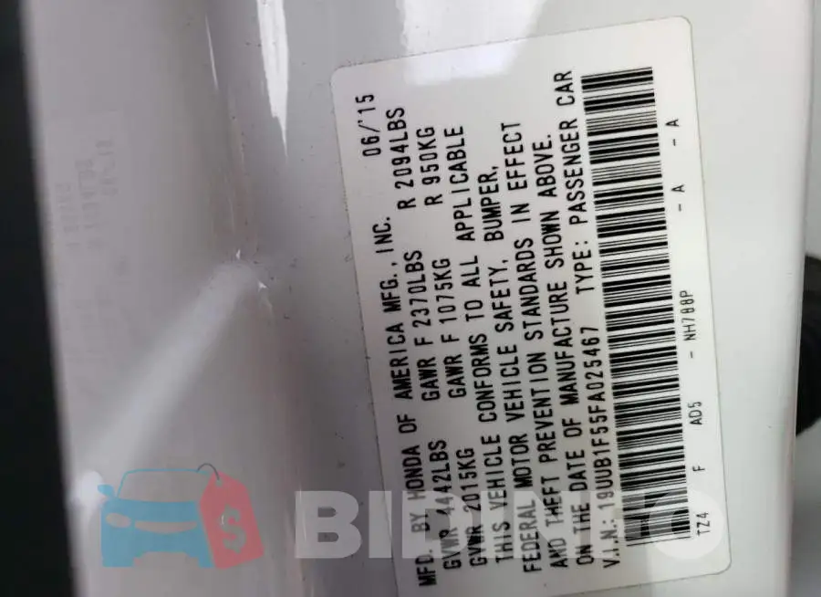 19UUB1F55FA025467 Photo# 12