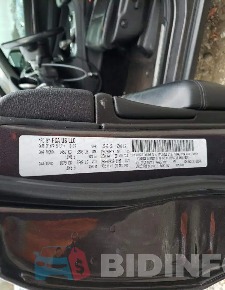 1C4RJFBG4JC129005 Photo# 14
