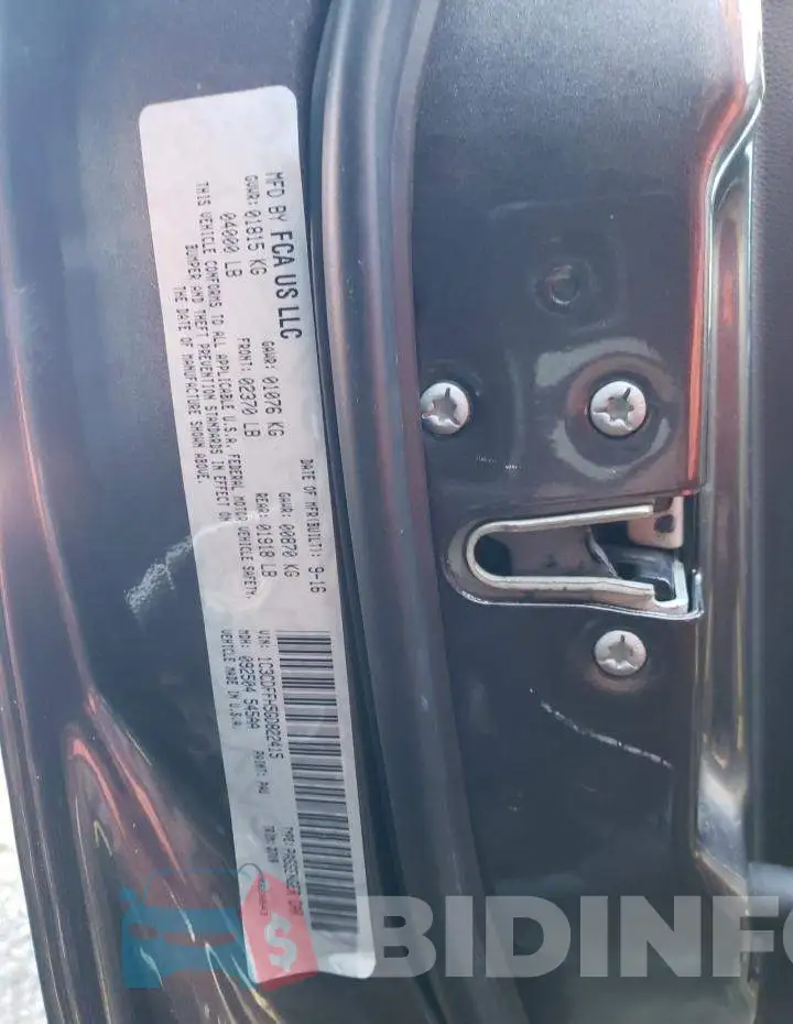 1C3CDFFH5GD822415 Photo# 12