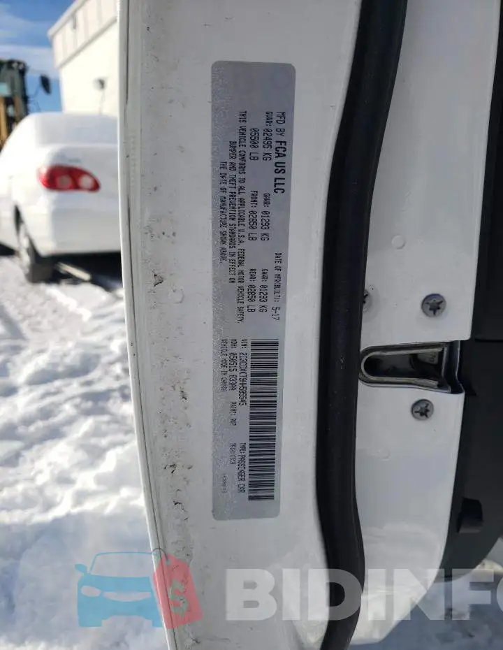 2C3CDXKT9HH585545 Photo# 12