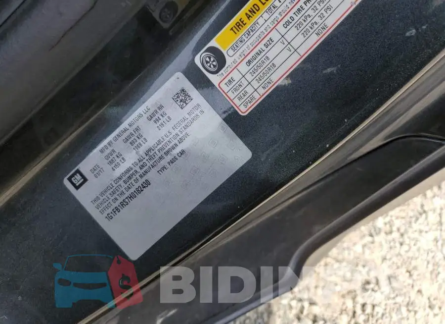 1G1FB1RS7H0182430 Photo# 12