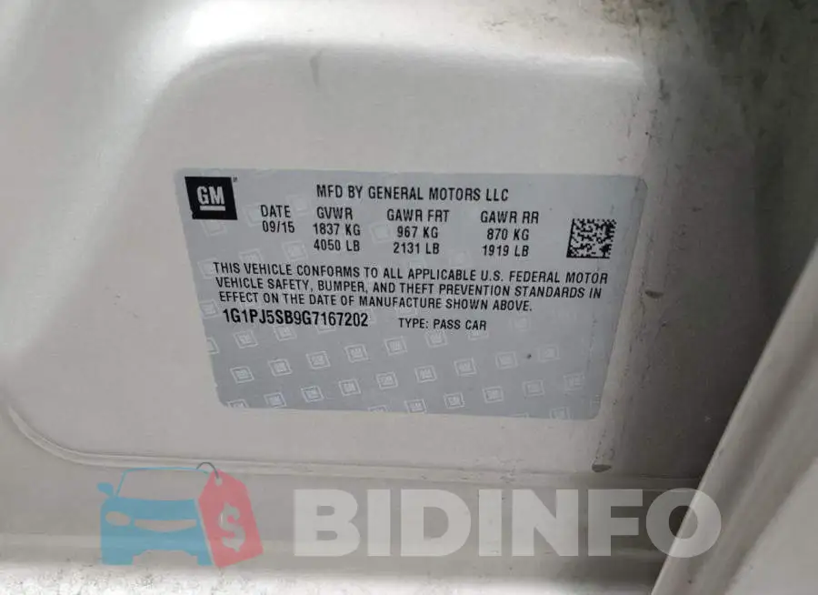 1G1PJ5SB9G7167202 Photo# 12