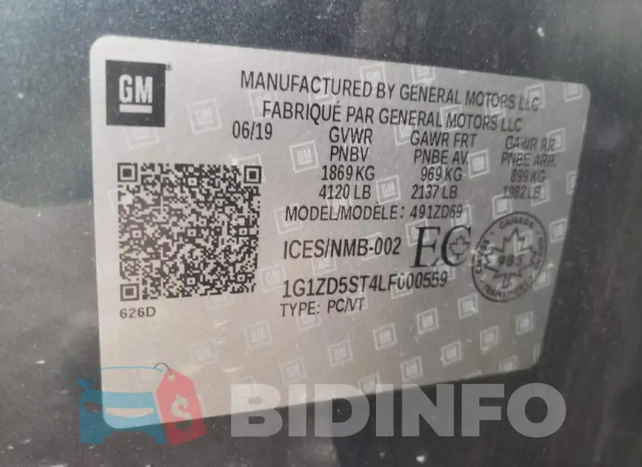 1G1ZD5ST4LF000559 Photo# 12