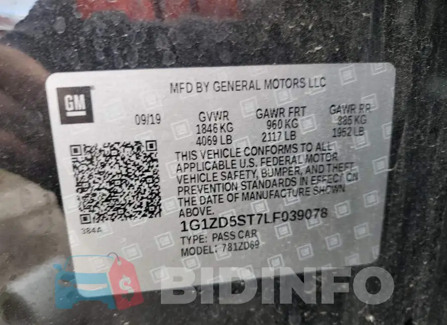 1G1ZD5ST7LF039078 Photo# 13
