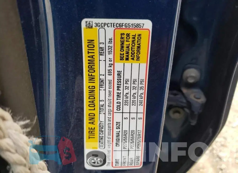 3GCPCTEC6FG515857 Photo# 13