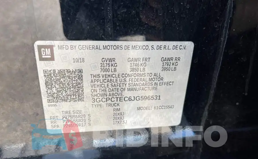3GCPCTEC6JG596531 Photo# 10