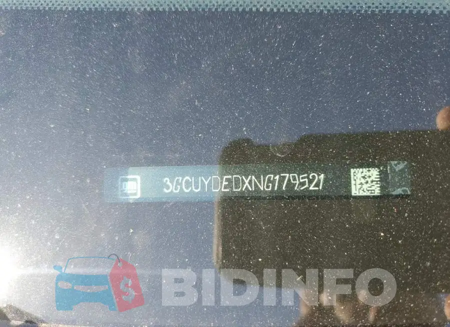 3GCUYDEDXNG179521 Photo# 12