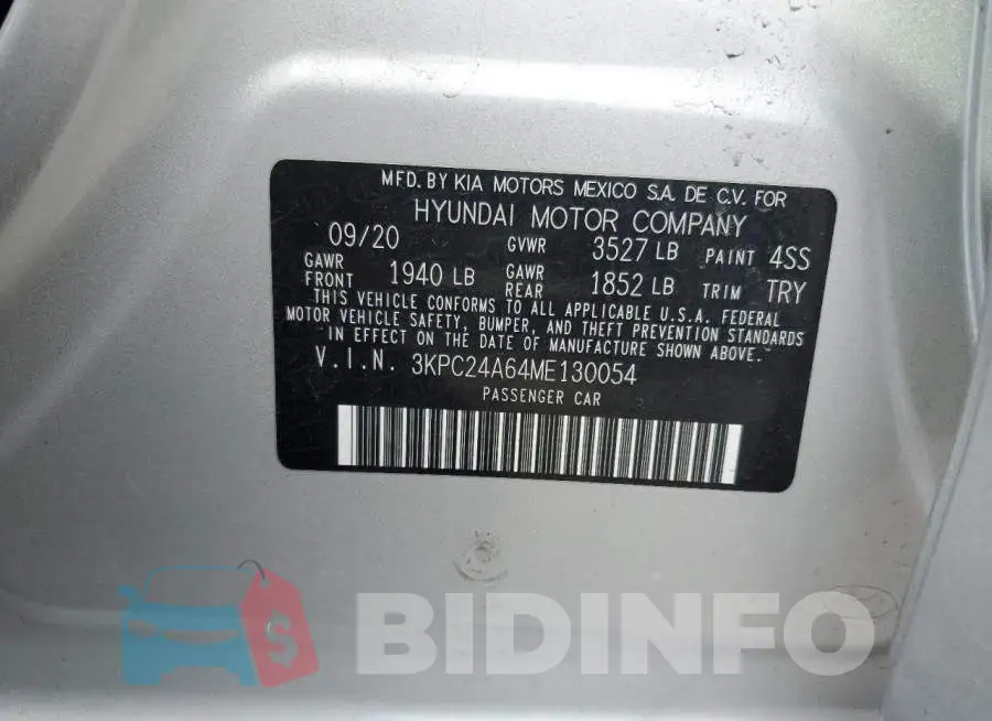 3KPC24A64ME130054 Photo# 12