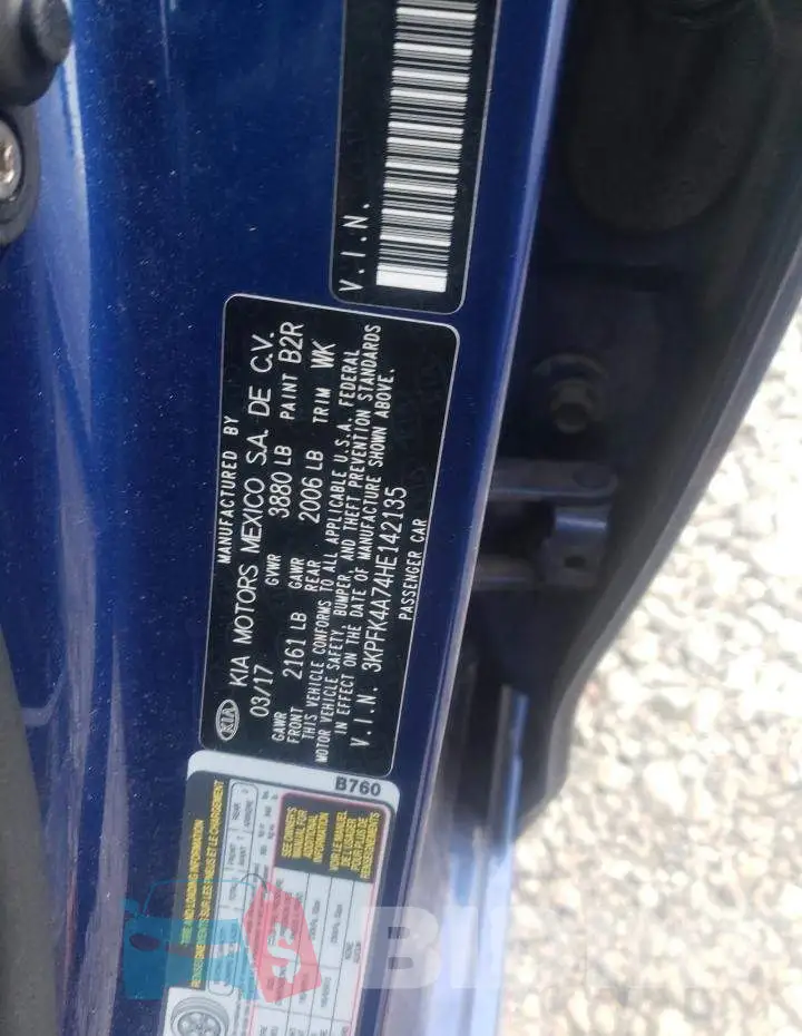3KPFK4A74HE142135 Photo# 12