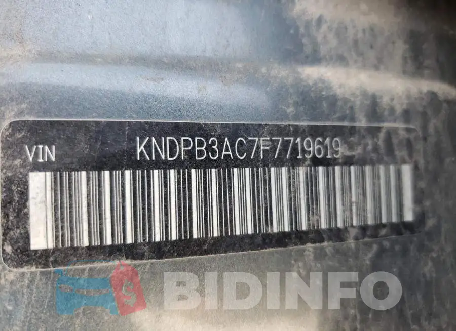 KNDPB3AC7F7719619 Photo# 13