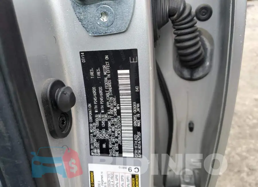 JTEBU5JR3E5201534 Photo# 12