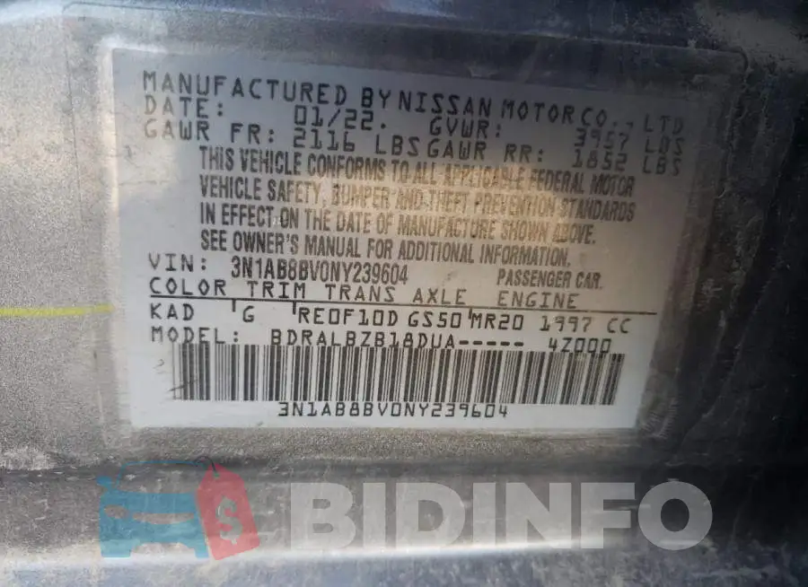 3N1AB8BV0NY239604 Photo# 13