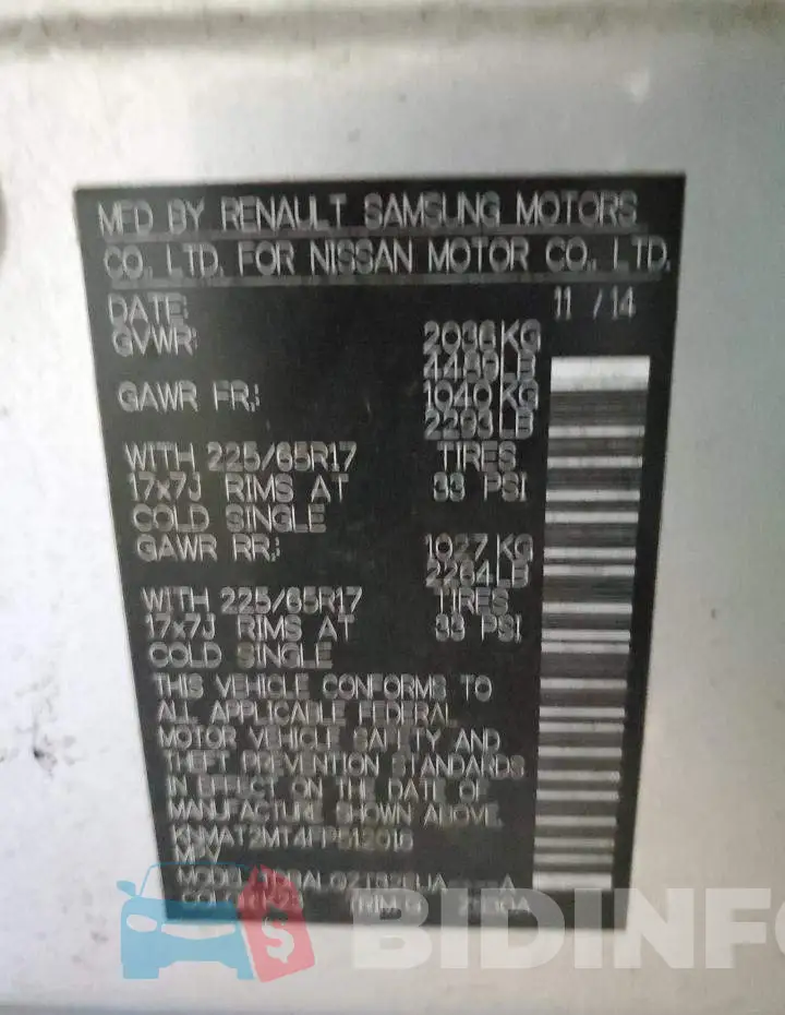 KNMAT2MT4FP512016 Photo# 10
