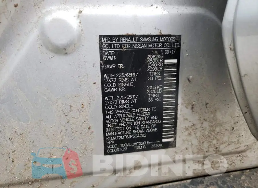 KNMAT2MT6JP504282 Photo# 13