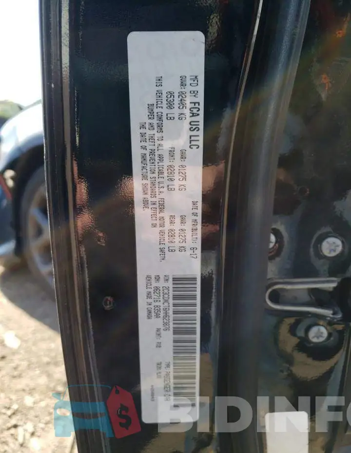 2C3CDXCT6HH623876 Photo# 12