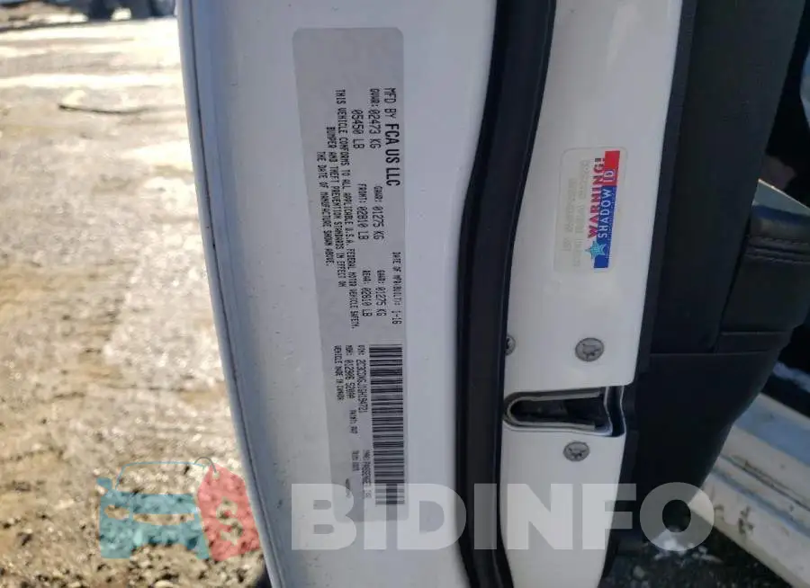 2C3CDXGJ1GH194721 Photo# 12