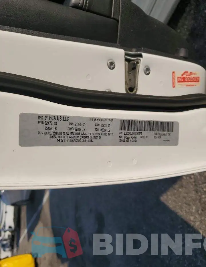 2C3CDXGJ5KH696575 Photo# 13
