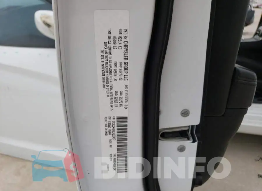 2C3CDXHG8EH259497 Photo# 13