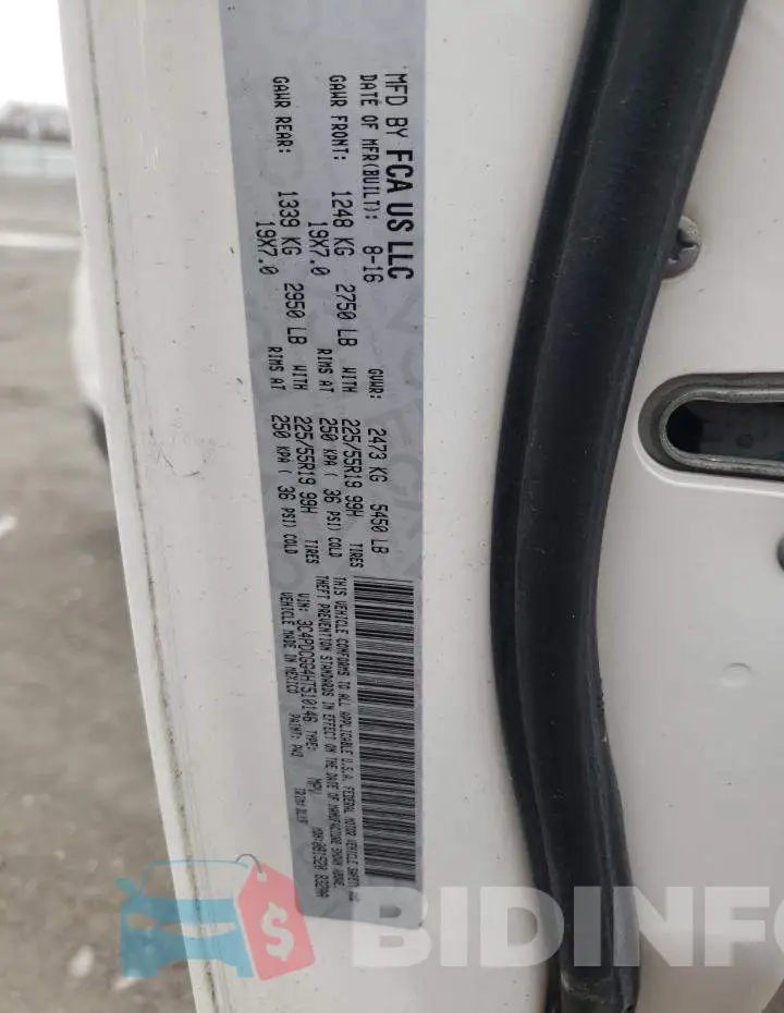3C4PDCGG4HT510146 Photo# 12